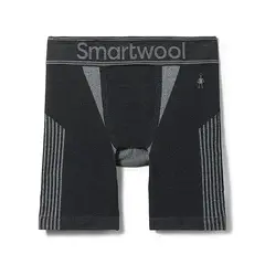 Smartwool Termoaktywne bokserki męskie Intraknit 6''Boxer Brief czarne, Kolor: czarny, Waga: 0.5, Rozmiar: M