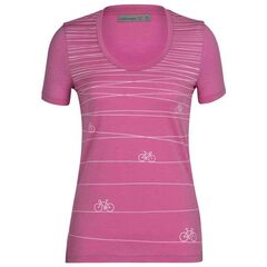 Icebreaker Koszulka damska merino W Tech Lite II SS Scoop Tee Hill Sprint - Cosmic r. XS