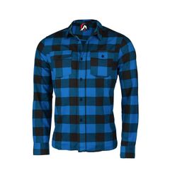 Northfinder Koszula flanelowa męska Runah black / blue, Waga: 0.5, Rozmiar: M