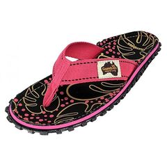 Gumbies Klapki japonki damskie Islander Flip-Flops Tropical Black r. 37