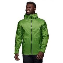 Black Diamond Kurtka membranowa męska Treeline Rain Shell zielona, Kolor: zielony, Waga: 1, Rozmiar: S