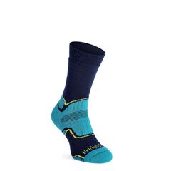 Bridgedale Skarpety męskie z amortyzacją Hike Midweight Merino Performance niebieskie L ( 44- 47 )
