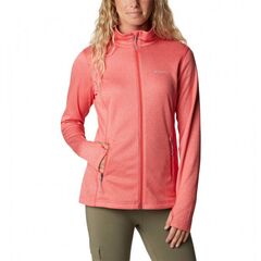Columbia Bluza damska polarowa Park View Fleece Full Zip Grid Fleece Red Hibiscus Heather, Kolor: czerwony, Waga: 1, Rozmiar: S