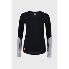 Mons Royale Koszulka damska merino Bella Tech LS-Black / Neon-Wmns, Waga: 0.5, Rozmiar: M