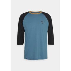 Mons Royale Koszulka męska Tarn Raglan 3/4 Shift Box niebieska, Waga: 0.5, Rozmiar: XL