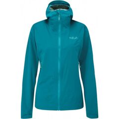 Rab Kurtka membranowa damska Kinetic 2.0 Jacket turkusowa, Kolor: niebieski, Waga: 1, Rozmiar: M