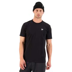 Mons Royale Koszulka męska M Tarn Merino Shift T-Shirt Logo - Black, Kolor: czarny, Waga: 0.5, Rozmiar: S