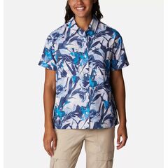 Columbia Koszula damska Silver Ridge Utility Patterned Shirt - White Flowers, Kolor: wielokolorowy, Waga: 1, Rozmiar: S