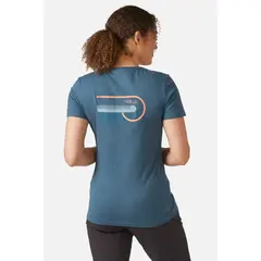 Rab Koszulka damska Stance Cinder Tee Wmns - Orion Blue, Kolor: niebieski, Waga: 1, Rozmiar: XS
