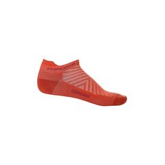 Icebreaker Skarpetki do biegania męskie z wełny merino Run+ Ultralight Micro pomarańczowe, Kolor: brązowy, Waga: 0.5, Rozmiar: S (39-41.5)