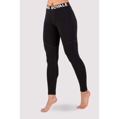 Mons Royale Legginsy damskie merino Womens Cascade Flex 200 czarne, Kolor: czarny, Waga: 0.5, Rozmiar: XS