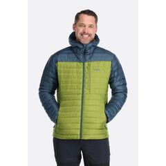 Rab Kurtka puchowa męska Microlight Alpine Jacket Orion Blue / Aspen Green r. S