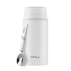 Vialli Design - Fuori - termos obiadowy 750 ml - biały, Kolor: biały, Waga: 1, Pojemność (litry): 0.75