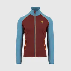 Karpos Bluza męska Ambrizzola Full-Zip czerwona, Waga: 0.5, Rozmiar: L