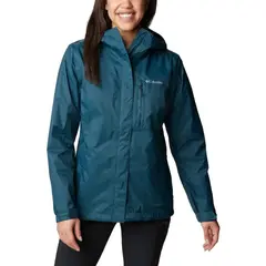 Columbia Damska kurtka przeciwdeszczowa Pouring Adventure II Jacket niebieska, Kolor: niebieski, Waga: 1, Rozmiar: S