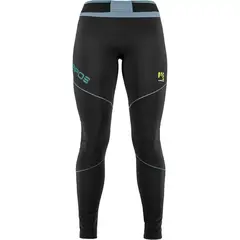 Karpos Legginsy zimowe damskie Lavaredo Plus Winter Tight czarno-niebieskie, Waga: 1, Rozmiar: M