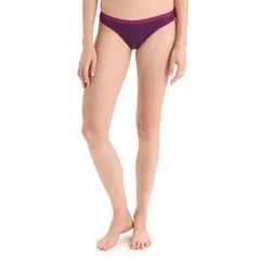 Icebreaker Figi damskie merino Icebreaker Siren Bikini - Go Berry / Royal Navy, Waga: 0.99, Rozmiar: XS