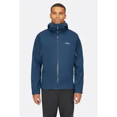 Rab Kurtka membranowa męska Downpour Plus 2.0 Jacket niebieska r. XL