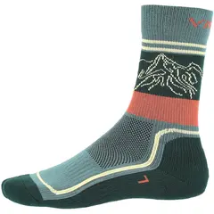 Viking Skarpetki bambusowe damskie Bootsocks Heavy Bamboo Lady zielone, Waga: 0.5, Rozmiar: S (35-37)
