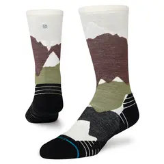 Stance Skarpetki trekkingowe Elevation Crew z wełną merino, Waga: 0.5, Rozmiar: M (38-42)