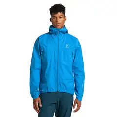 Haglöfs Lekka membranowa przeciwdeszczowa kurtka męska L.I.M GTX Jacket Men niebieska r. M