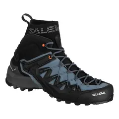 Salewa Buty męskie ze skarpetą Wildfire Edge Mid GTX czarno-niebieskie r. 46
