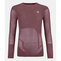 Ortovox Bluzka termiczna damska Merino Thermovent różowa, Kolor: różowy, Waga: 1, Rozmiar: XS