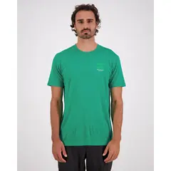 Mons Royale T-shirt męski Icon Merino Air-Con T-Shirt - Pop Green, Kolor: zielony, Waga: 1.5, Rozmiar: S