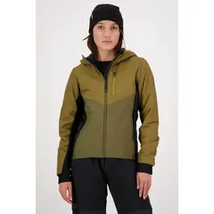 Mons Royale Kurtka damska Arete Wool Insulation Hood zielona r. M