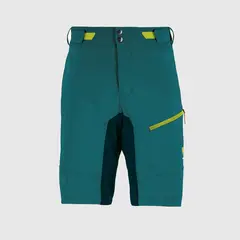Karpos Spodenki rowerowe męskie Val Viola Shorts turkusowe, Kolor: wielokolorowy, Waga: 0.5, Rozmiar: M