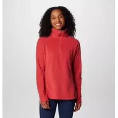Columbia bluza polarowa damska Glacial IV Half Zip Daredevil, Kolor: czerwony, Waga: 0.5, Rozmiar: S