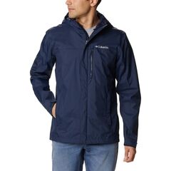 Columbia kurtka przeciwdeszczowa męska Pouring Adventure III Jacket Collegiate Navy, Waga: 1, Rozmiar: L