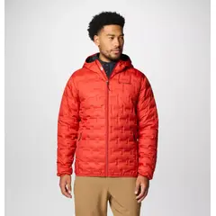 Columbia kurtka męska Delta Ridge II Down Hooded Jacket Sail czerwona, Waga: 0, Rozmiar: S