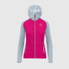 Karpos Bluza damska AMBRIZZOLA W FULL-ZIP HOODIE INNUENDO/SKYWRITING, Kolor: granatowy, Waga: 0, Rozmiar: S