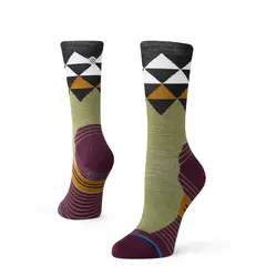 Stance Skarpetki damskie turystyczne z wełną merino Quadrilateral Light Wool Crew
