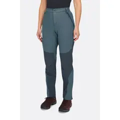 Rab Spodnie damskie Torque Mountain Pants niebieskie, Waga: 0, Rozmiar: XS