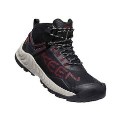 Keen Buty trekkingowe męskie NXIS Evo Mid WP black / red carpet, Waga: 2, Rozmiar: 45, 3 zdjęcie