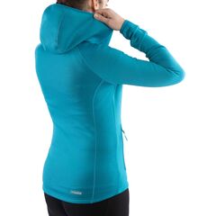 Viking Bluza damska Jukon Hoodie Lady Polartec Power Stretch turkusowa r.  XL, 4 zdjęcie