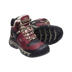 Keen Buty damskie Ridge Flex Mid WP czerwone, Waga: 2, Rozmiar: 36, 6 zdjęcie