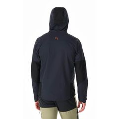Rab Kurtka softshell męska Torque Jacket Beluga, Kolor: czarny, Waga: 1, Rozmiar: L, 2 zdjęcie