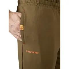 Viking Krótkie dresowe spodenki męskie Bamboo Hazen Man - olive r. M, 3 zdjęcie