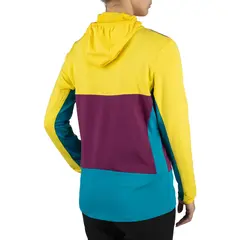 Viking Rozpinana bluza damska z kapturem Tacoma Hoodie Lady żółto-różowa r. XS, 2 zdjęcie