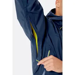 Rab Kurtka membranowa męska Downpour Plus 2.0 Jacket niebieska r. XL, 5 zdjęcie