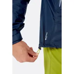 Rab Kurtka membranowa męska Downpour Plus 2.0 Jacket niebieska r. XL, 4 zdjęcie