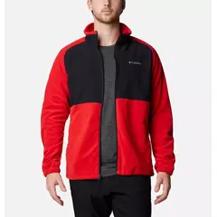 Columbia bluza polarowa męska Sage Peak™ Full Zip Fleece Sail czerwono-czarna, Waga: 0.5, Rozmiar: S, 2 zdjęcie