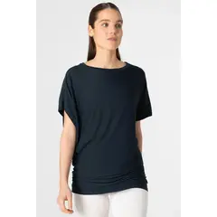 Super.Natural koszulka damska merino Yoga Loose Tee blueberry r. M, 5 zdjęcie