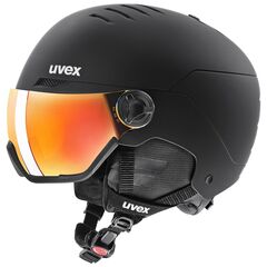 Kask narciarski UVEX Wanted Visor, Kolor: czarny, Rozmiar: 59-61