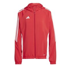 ADIDAS kurtka damska wiatrówka z kapturem IM8803 czerwona, Kolor: czerwony, Waga: 0.2, Rozmiar: L