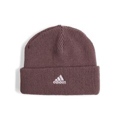 ADIDAS czapka beanie dziecięca z akrylu IY7845 fioletowa, 3 zdjęcie