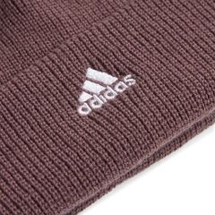 ADIDAS czapka beanie dziecięca z akrylu IY7845 fioletowa, 4 zdjęcie